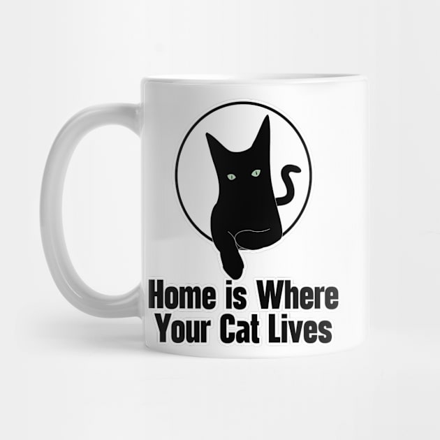 Home Is Where Your Cat Lives by nextneveldesign